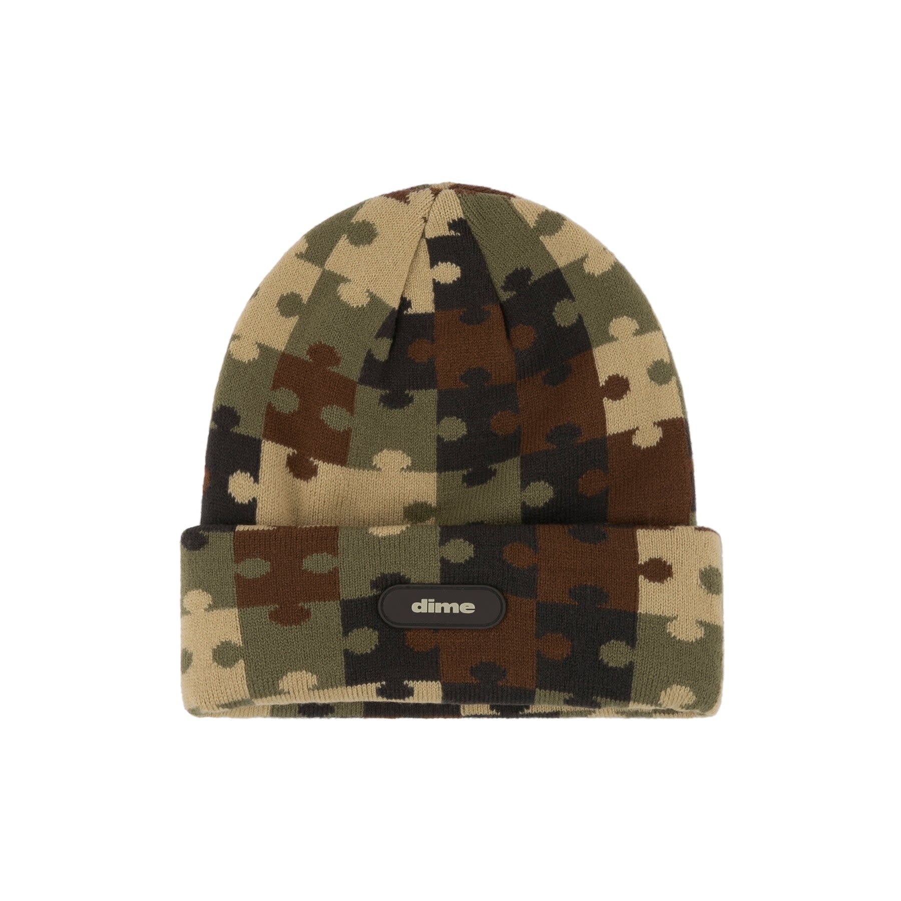 Puzzle Fold Beanie - Camo