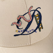 Casquette D Snake Full Fit - Beige