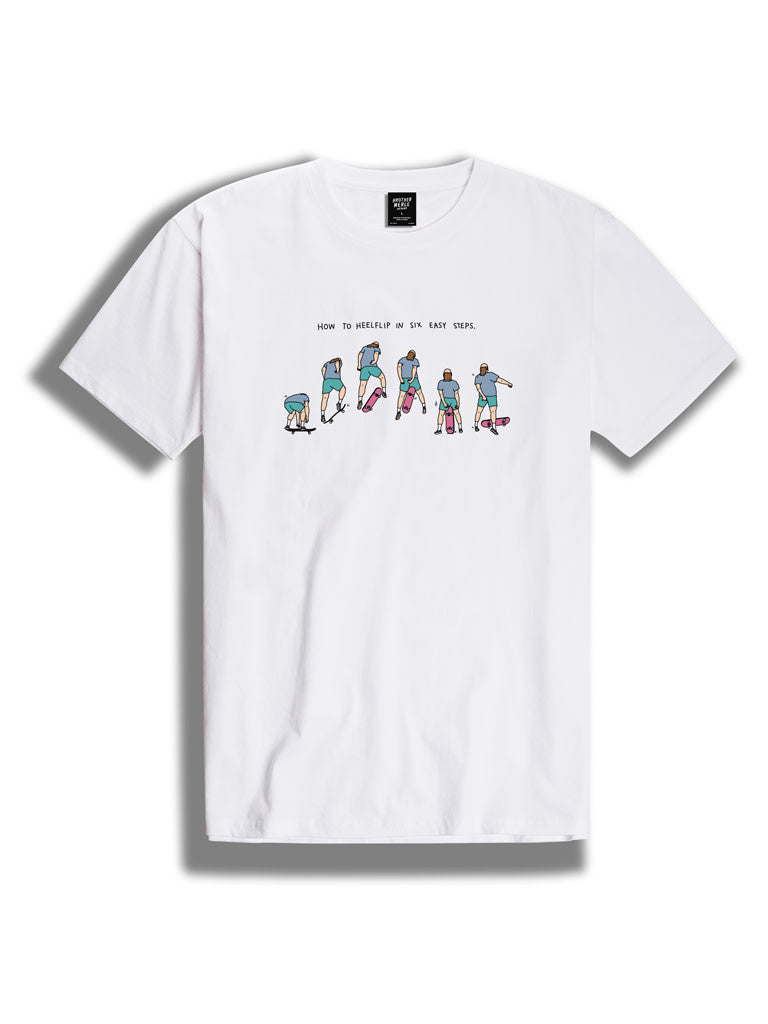 Heelflip T-Shirt - White