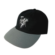 Casquette brodée Hell Vibes - Noir/Gris