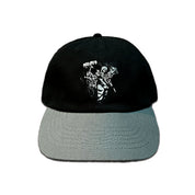 Hell Vibes Embroidered Cap - Black/Grey