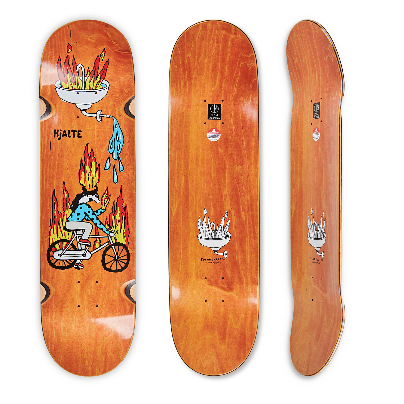 Hjalte Halberg "Fire Ride" Wheel Wells - 8.5"