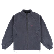 Polar Fleece Sherpa Zip - Cool Gray