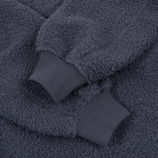 Polar Fleece Sherpa Zip - Cool Gray