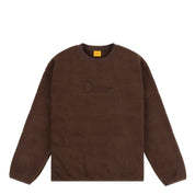 Classic Wave Polar Crewneck - Dark Brown