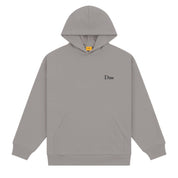 Sweat à capuche classique avec petit logo - Anthracite