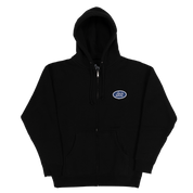 Gas Station Zip Hoodie - Black