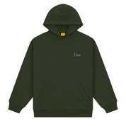 Classic Small Logo Hoodie - Forest Green