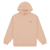 Sweat à capuche classique avec petit logo - Tan