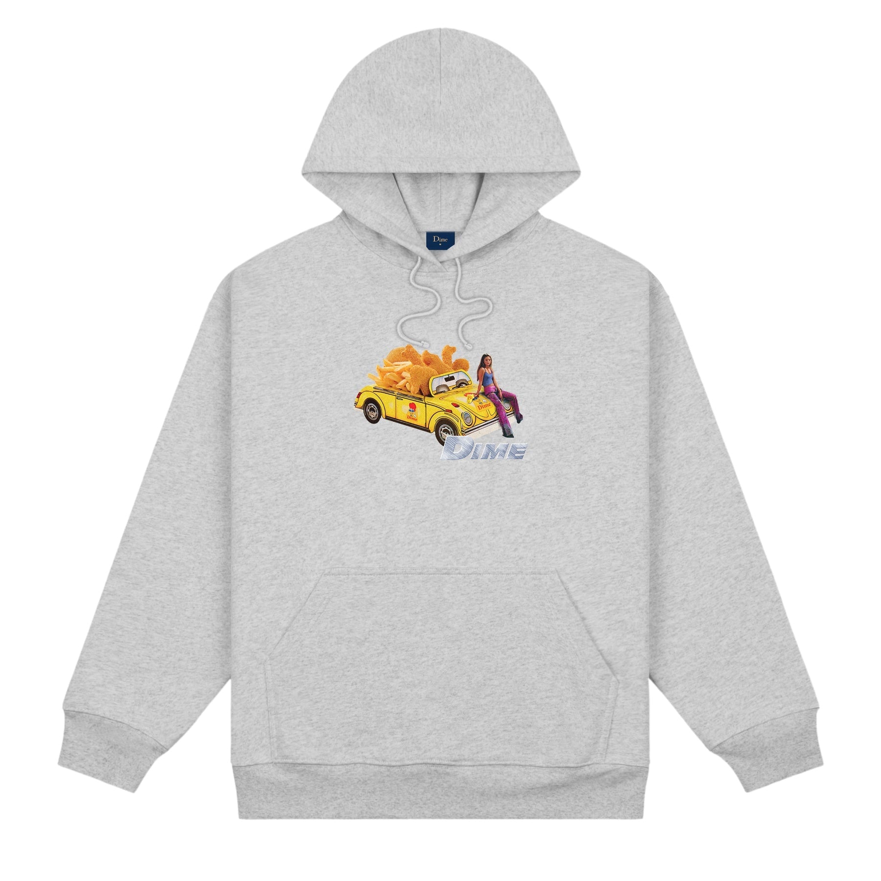 2Fast 2Delicious Hoodie - Heather Gray