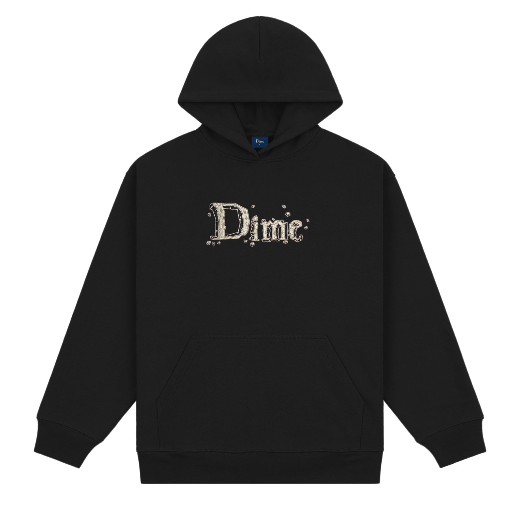 Classic Stone Hoodie - Black