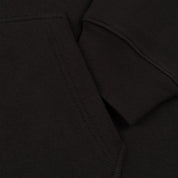 Cursive Small Logo Zip Hoodie - Black (Spring 24)