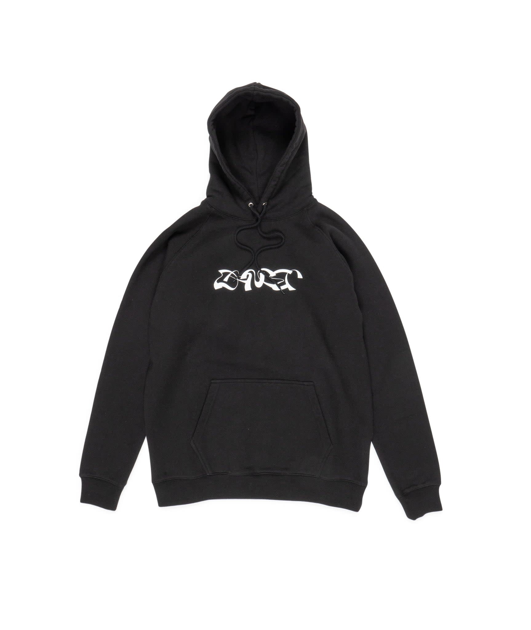 Single Triple Logo Hoodie - Black