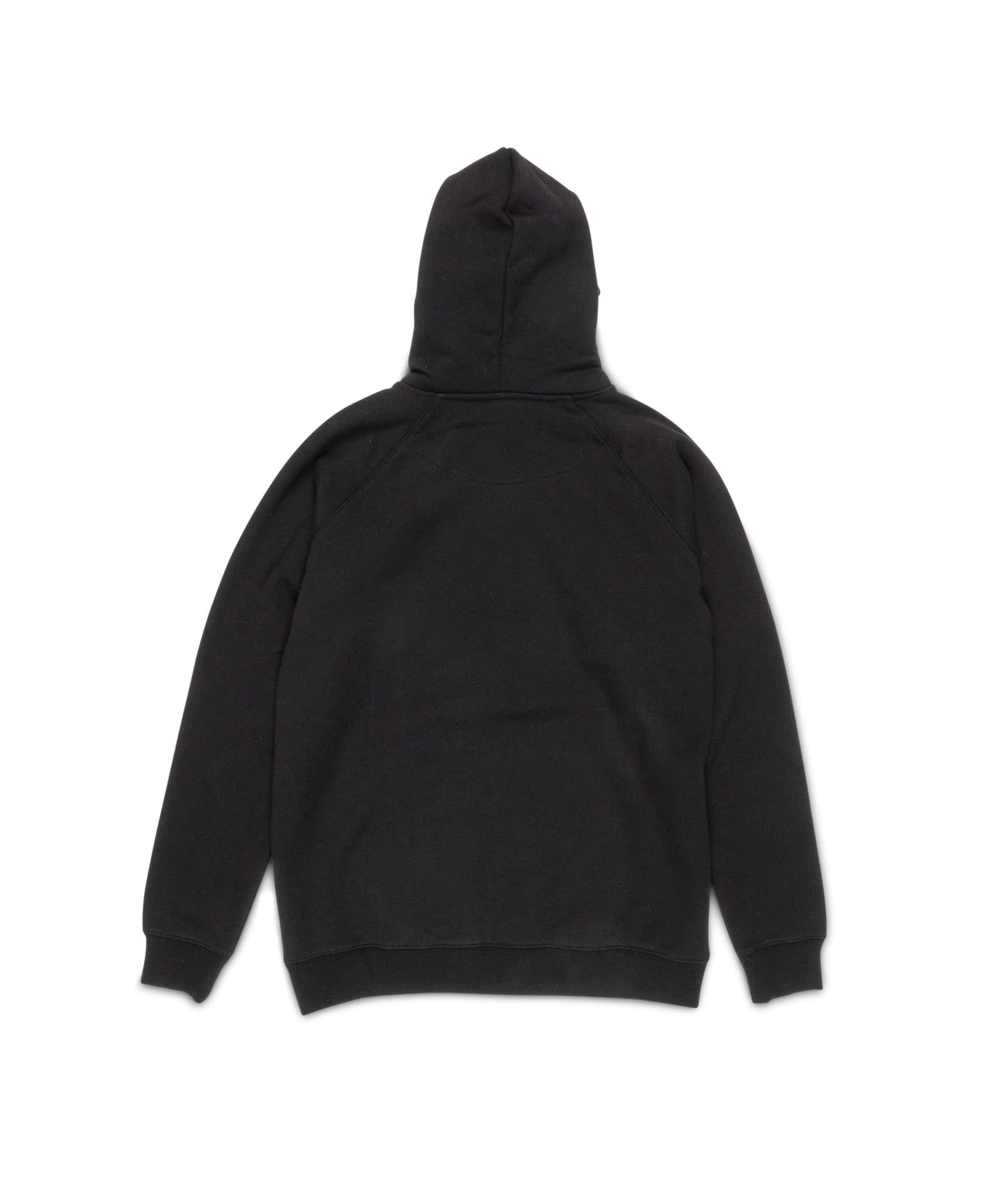 Single Triple Logo Hoodie - Black