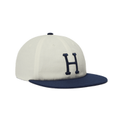 Set Classic H 6-Panel Strapback Hat - Linen Linen