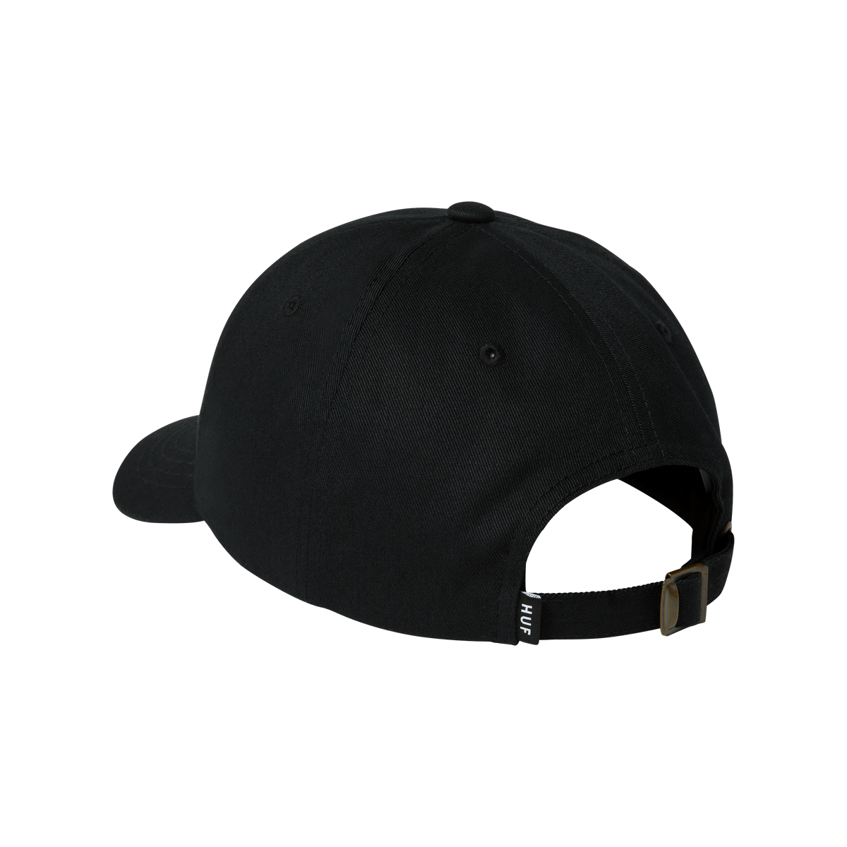 Casquette à visière incurvée OG à 6 panneaux - Noir 