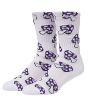 Shrooms Socks - Purple