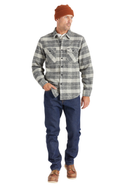 Bowery Heavyweight Flannel - Black/Charcoal