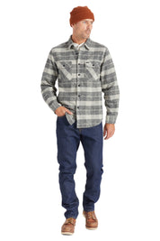 Bowery Heavy Weight L/S Flanelle - Noir/Charbon