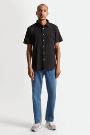 Charter Oxford S/S Woven - Black