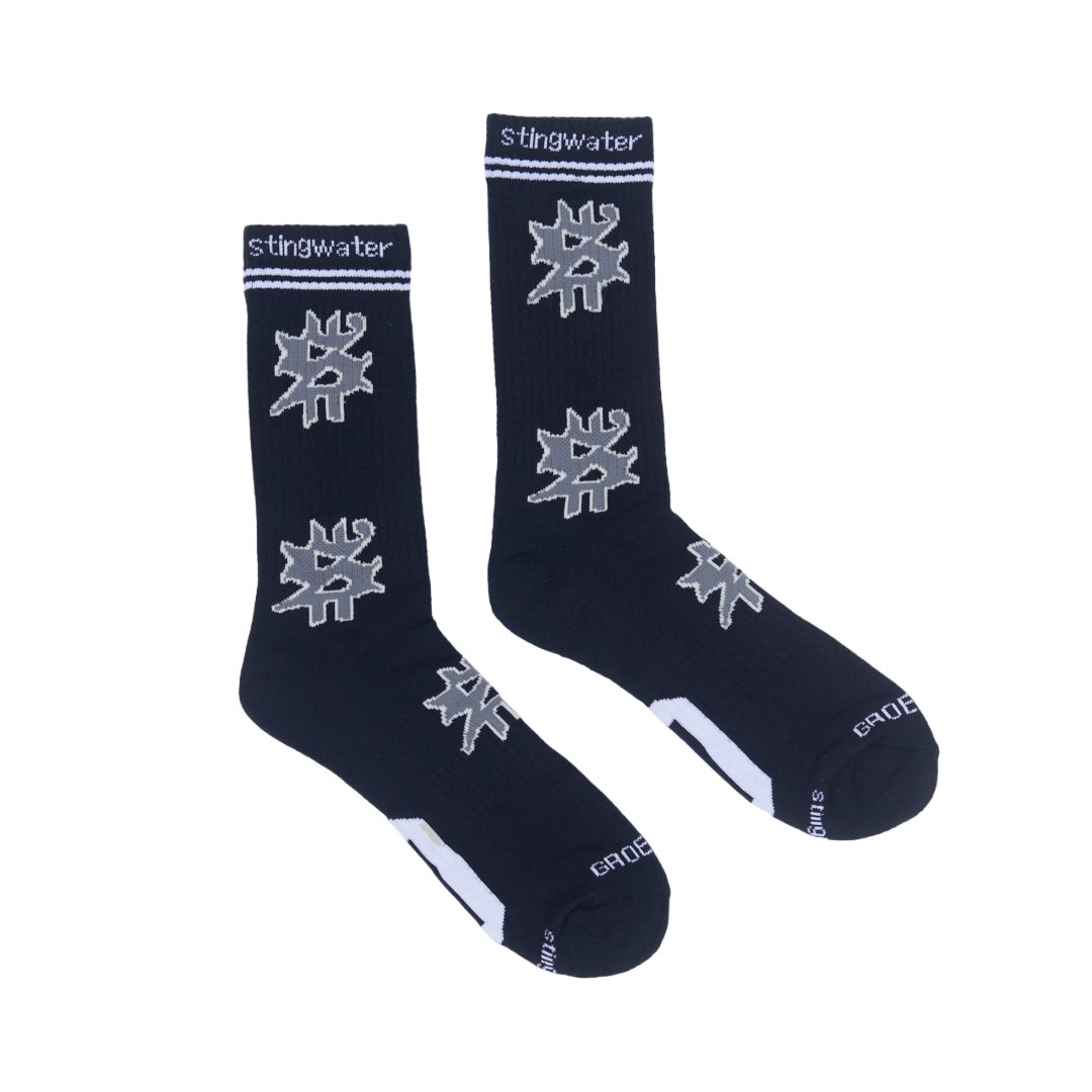 S Logo Team Sock - Black