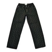 Chain Chino Pants - Black