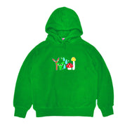 Groe Together Reverse Fleece Hoodie - Vert Green