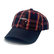 Classic Stingwater Melting Logo Hat - Black Tartan