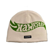 Hawkstar Reversible Beanie - Green/Cream