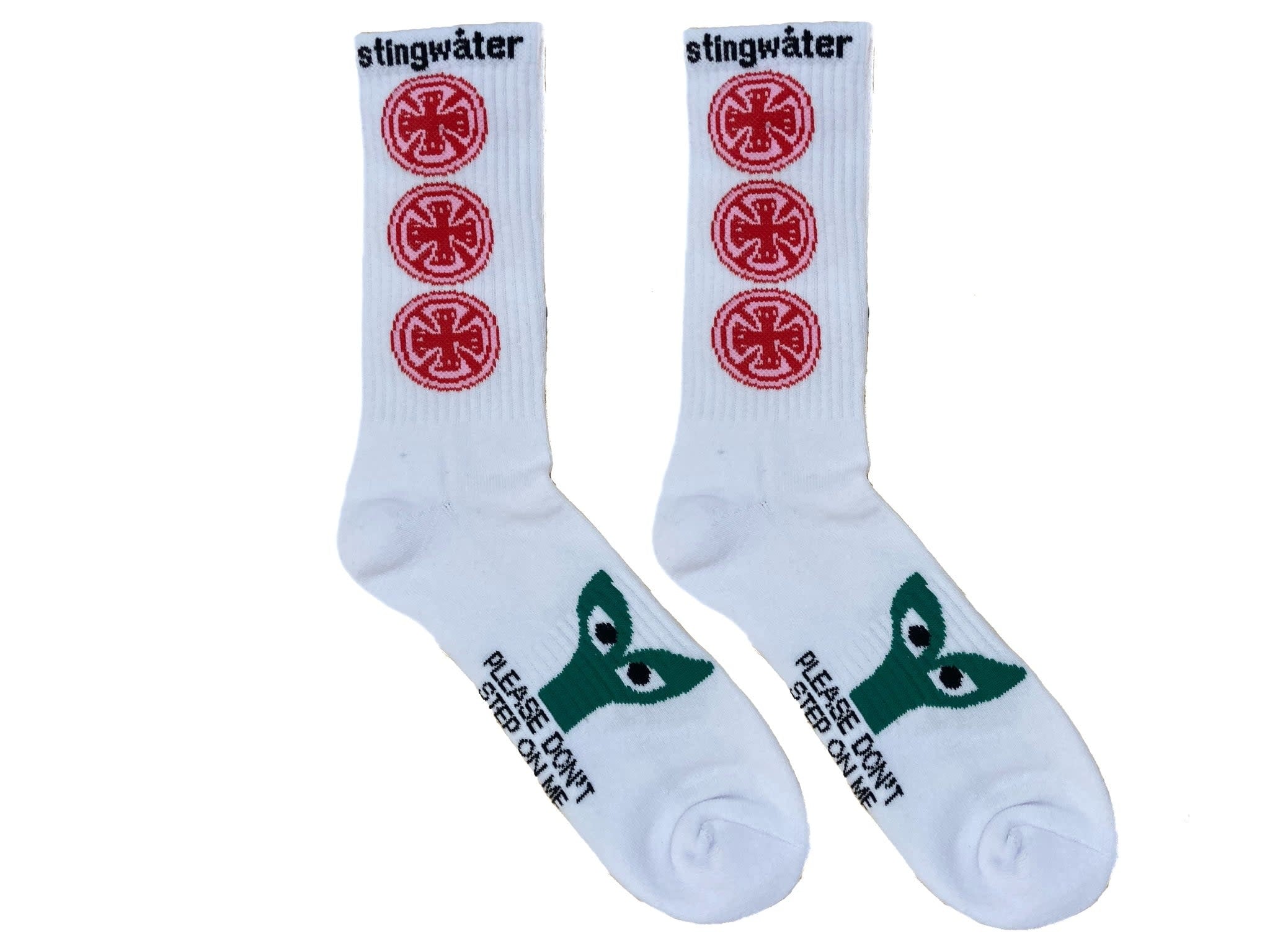 Chaussettes Tomate - Blanc 