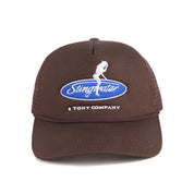 Konbini Kowgirl Trucker Hat - Brown