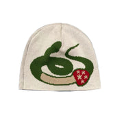 Bonnet Fossil Snake - Blanc os