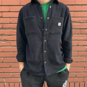 Smoke Polar Fleece - Black