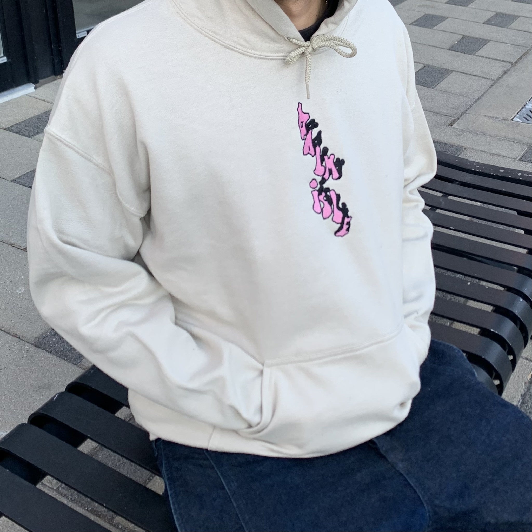 Capuche brodée Baltimore - Tan