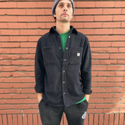 Smoke Polar Fleece - Black