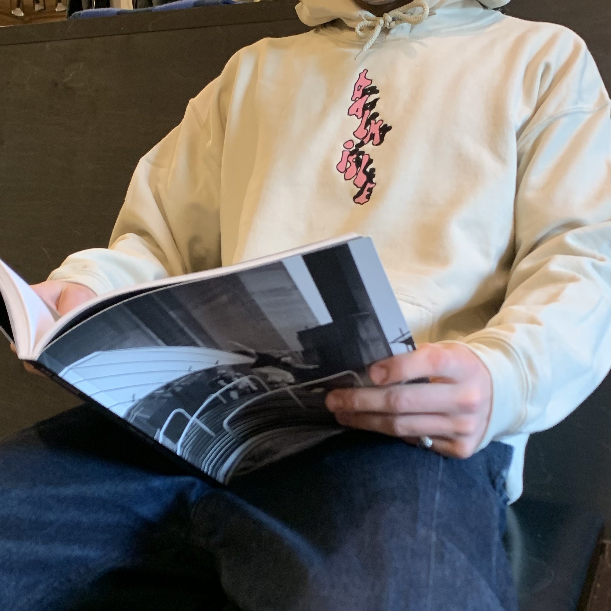 Capuche brodée Baltimore - Tan