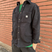 Smoke Polar Fleece - Black