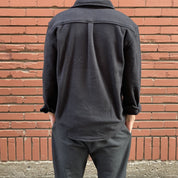 Smoke Polar Fleece - Black