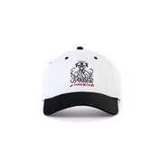 Chapeau Snake Pit - Bord blanc/noir