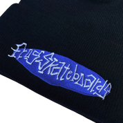 Oval Logo Beanie - Black