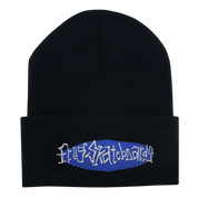 Oval Logo Beanie - Black