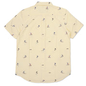 Houser Short Sleeve Buttondown Shirt - Pale Banana/Castawayditsy