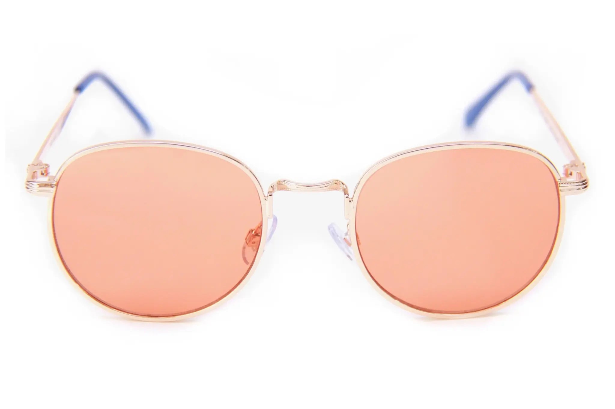 Holidaze Reyes Sunglasses - Gold/Orange