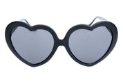 Heart On Sunglasses DJ Wenzday - Matte Black
