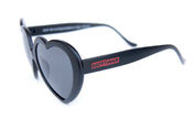 Heart On Sunglasses DJ Wenzday - Matte Black
