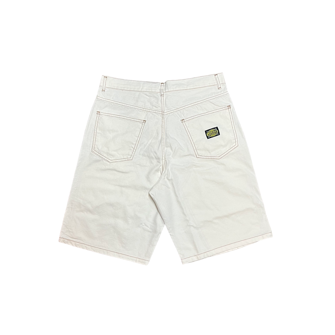 Double Knee Shorts - Natural