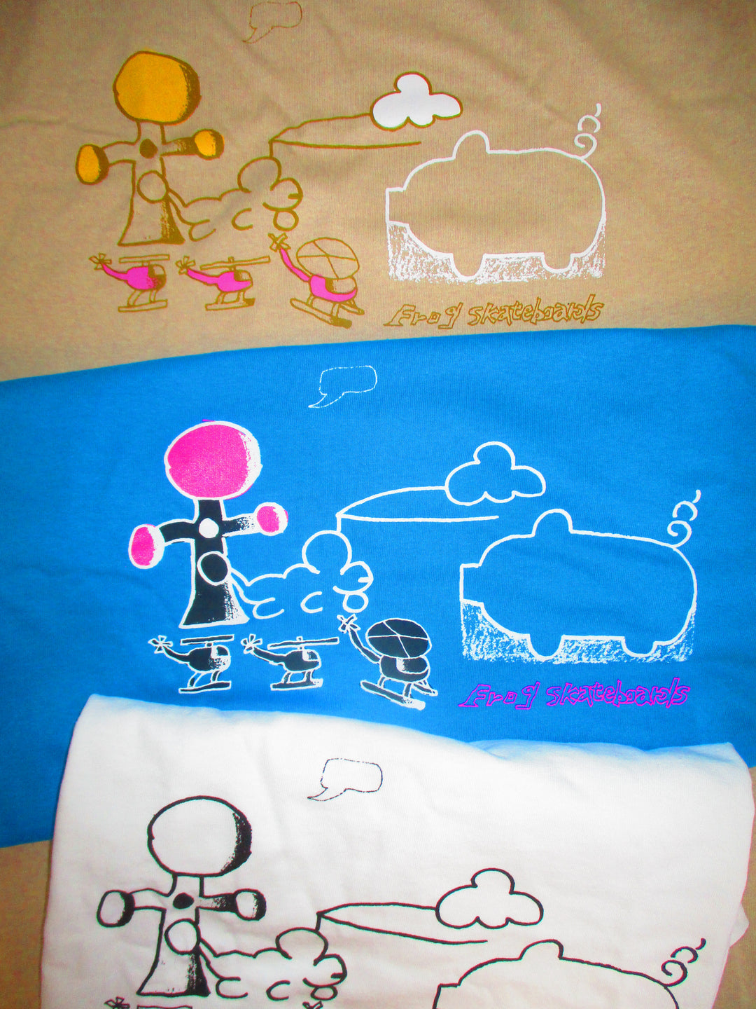 T-shirt Cloud Land - Sable