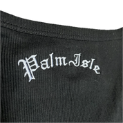 Embroidered Wife Pleaser - Black