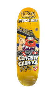 x Mehrathon Concrete Carnage Egg Deck - 9.0"