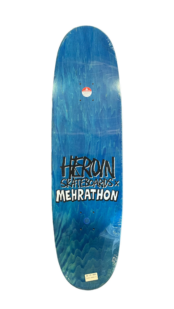 x Mehrathon Concrete Carnage Egg Deck - 9.0"